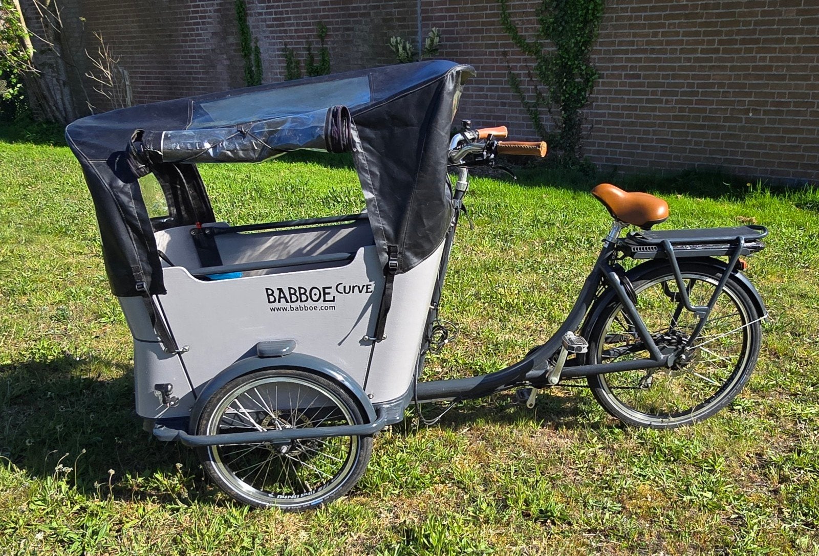 Très beau vélo cargo électrique Babboe Curve, Vélos & Vélomoteurs, Enlèvement