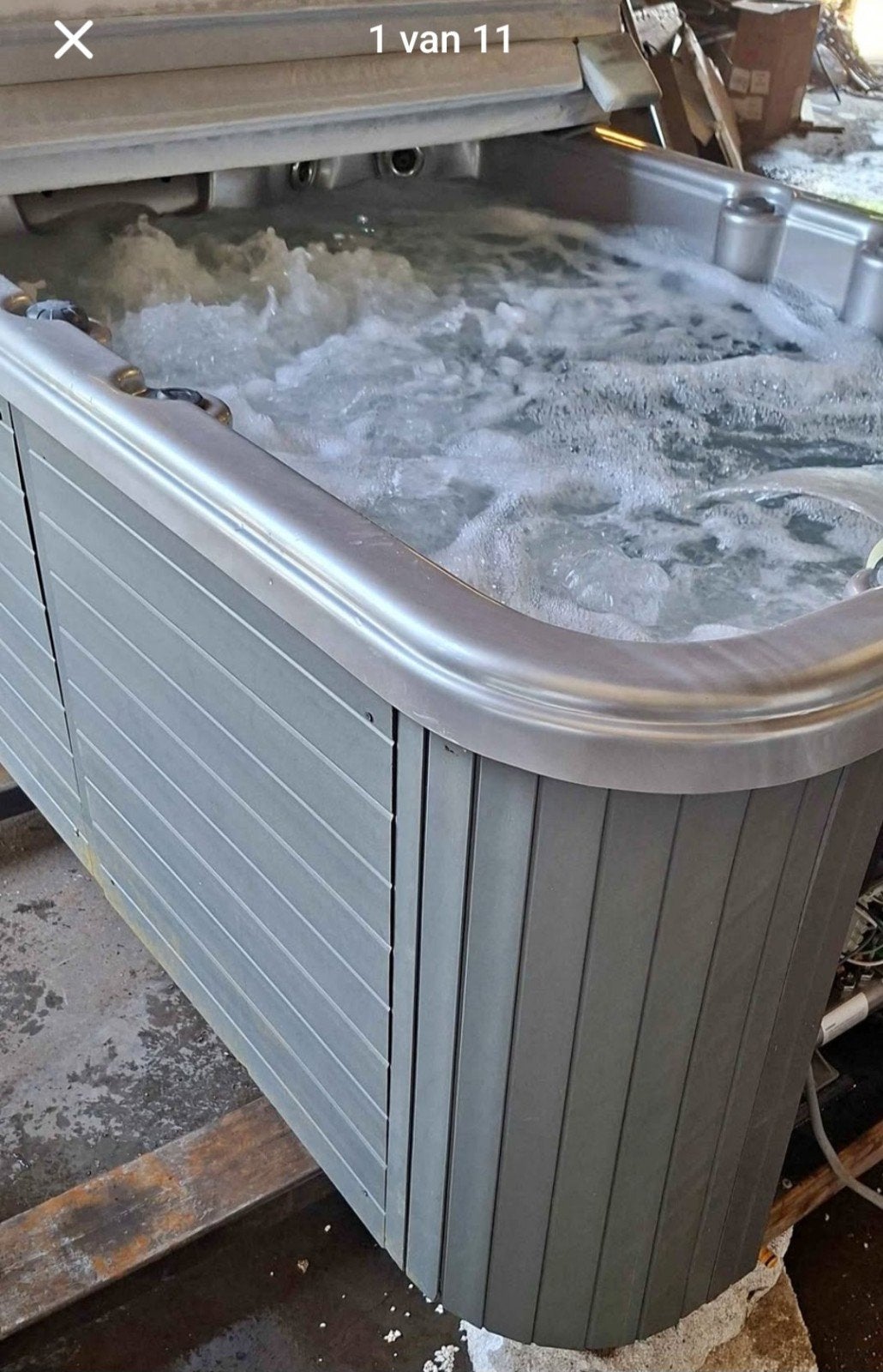 2ehands jacuzzi, Tuin en Terras, Ophalen