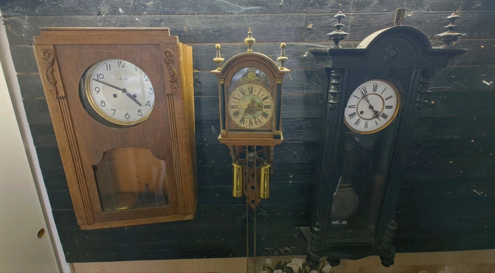 3 wandklokken, Huis en Inrichting, Ophalen