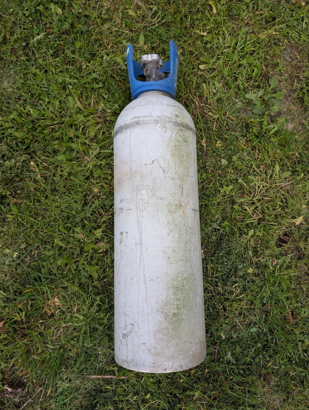 gasfles voor bruiswater te maken (leeg), Ophalen, Gebruikt