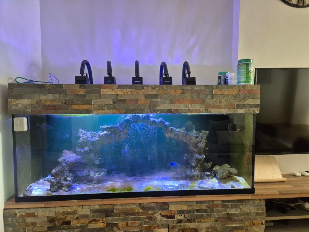 Aqaurium zee red sea 1505060 compleet met verlichting enz.