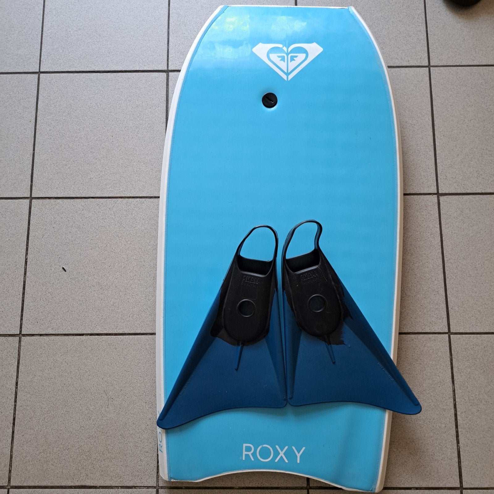 Bodyboard en zwemvinnen maat 37/38, Ophalen