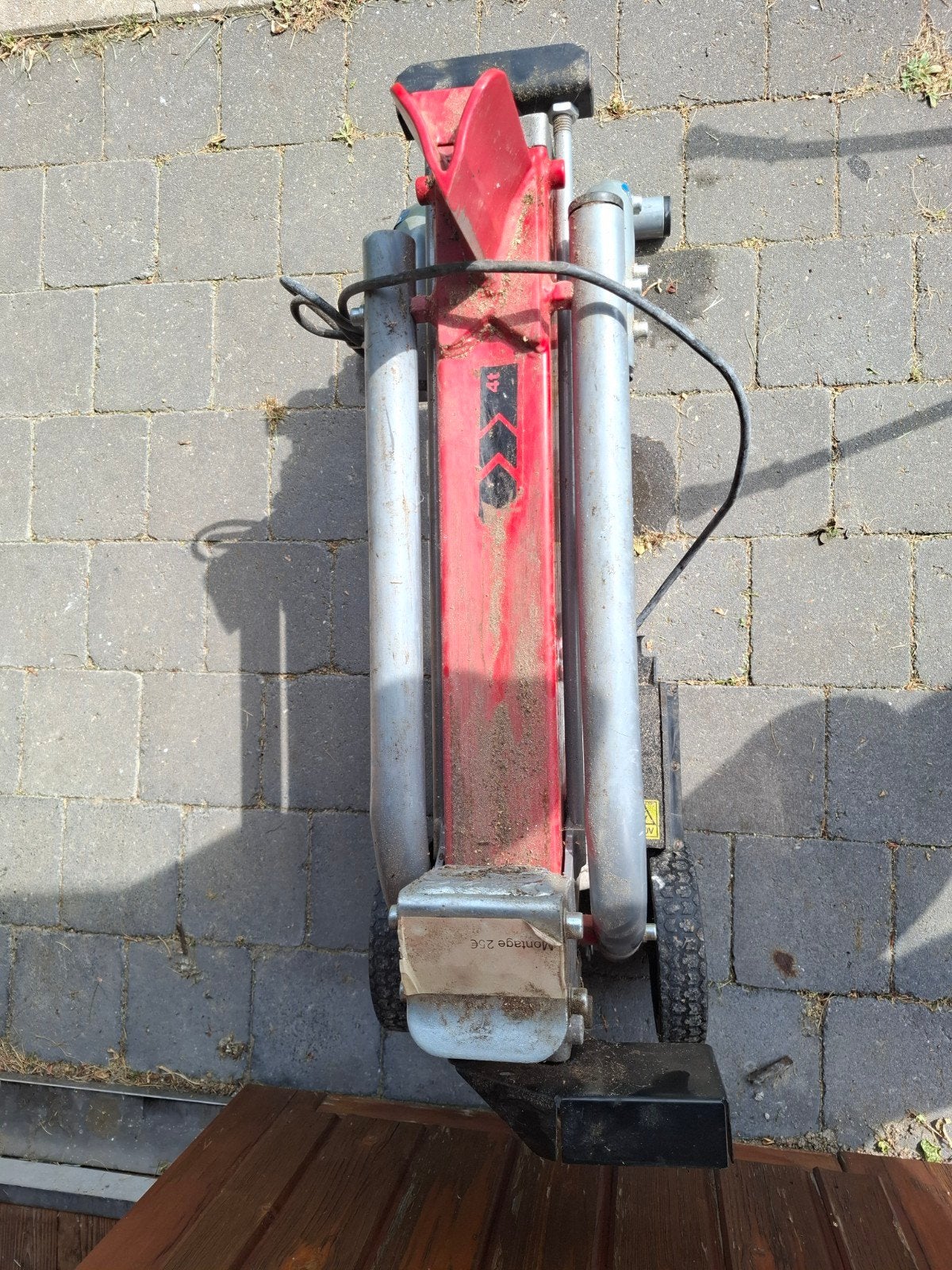 Kloofmachine te koop, Ophalen