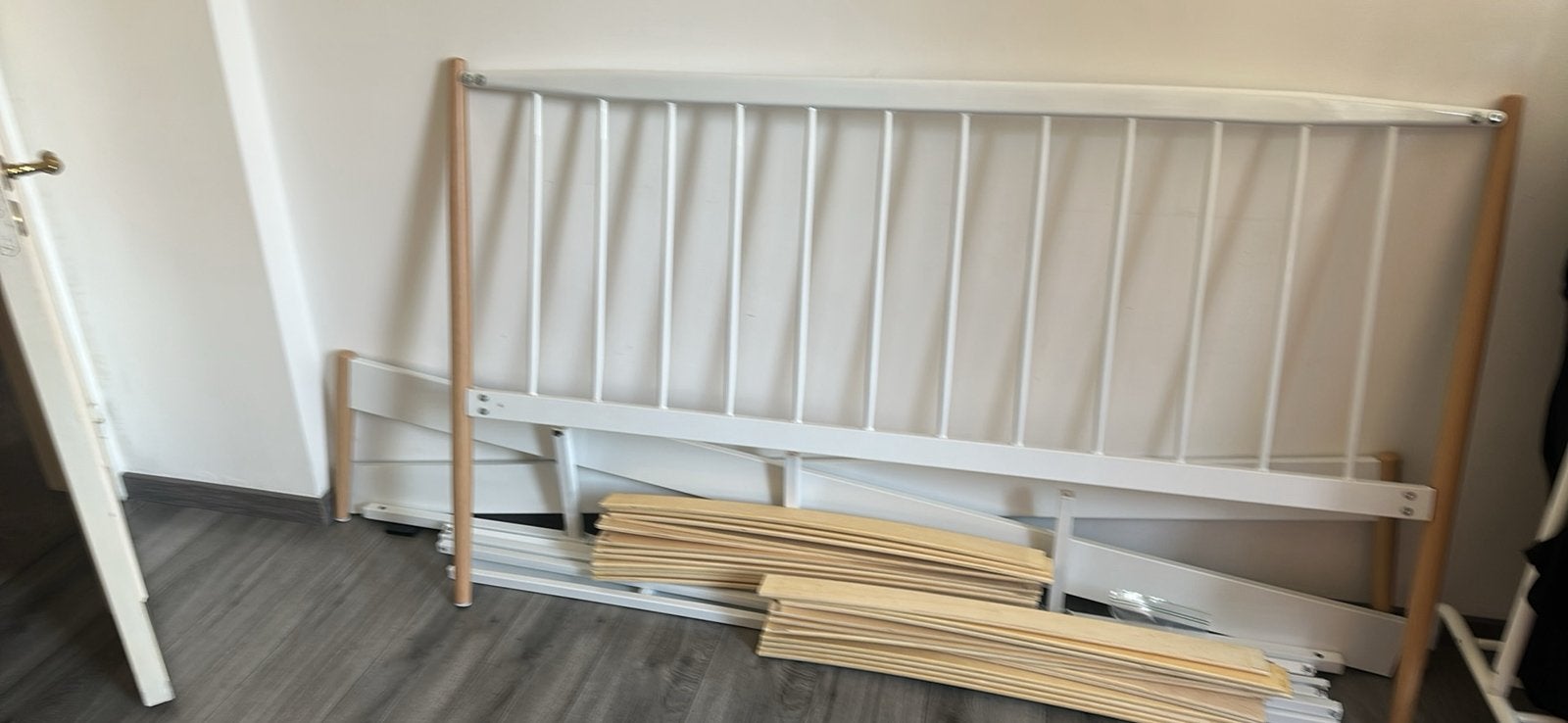 2persoonbed 160/200, Huis en Inrichting, Ophalen, Zo goed als nieuw