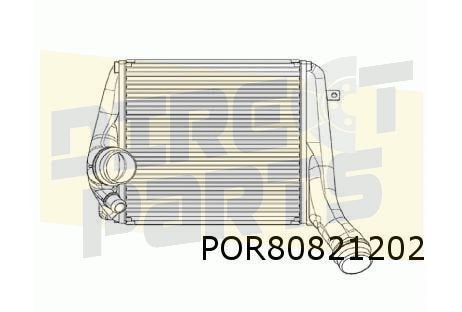 Porsche Panamera (-10/16) Interkoeler Rechts OES! 9701102100, Neuf, -, -, Porsche