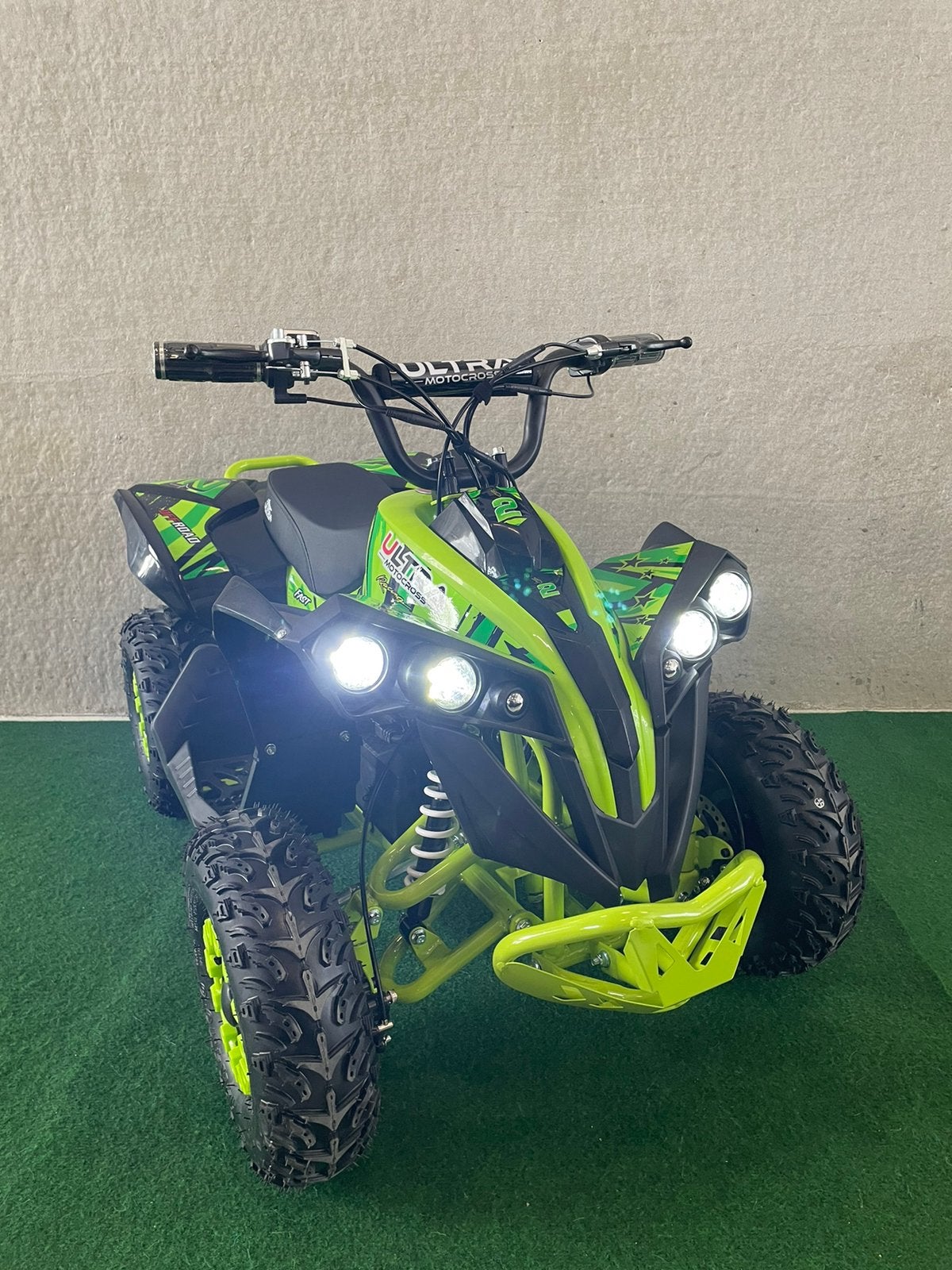 Nieuwe Ultra 1200 watt 48V elektrische groene kinder quad, Enlèvement, Neuf