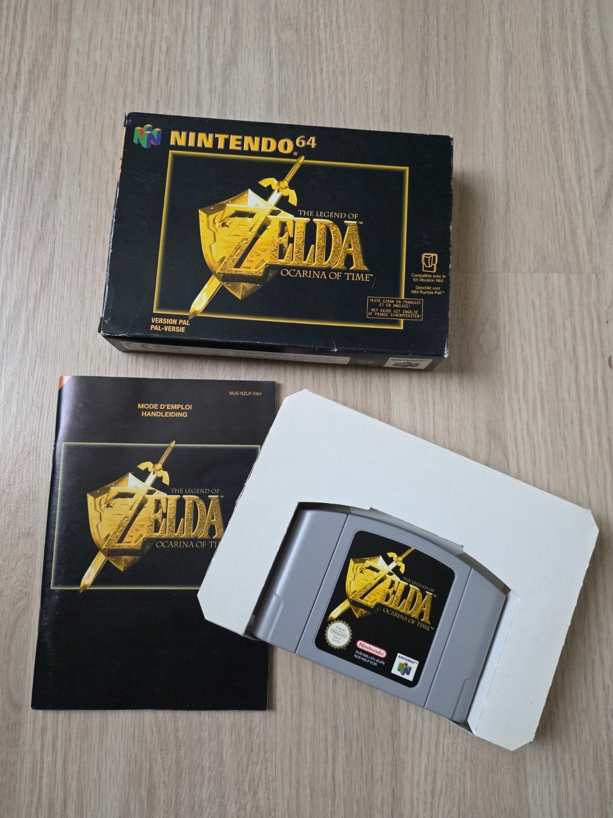 Nintendo 64 - The legend of zelda ocarina of time, Enlèvement ou Envoi