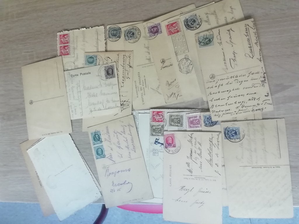 Oude postkaarten Blankenberge, 50 cent stuk, Verzamelen, Ophalen of Verzenden