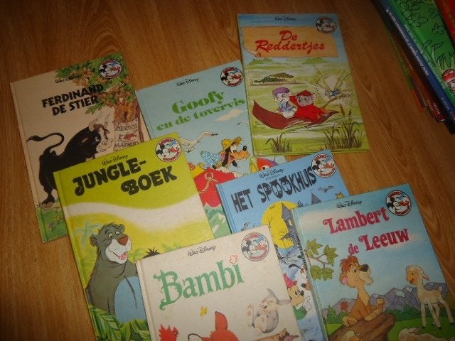 6 livrets DISNEY, Enlèvement ou Envoi, Utilisé, Fiction général