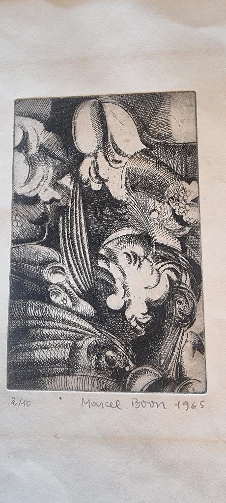 Lithografie Marcel Boon, Ophalen of Verzenden