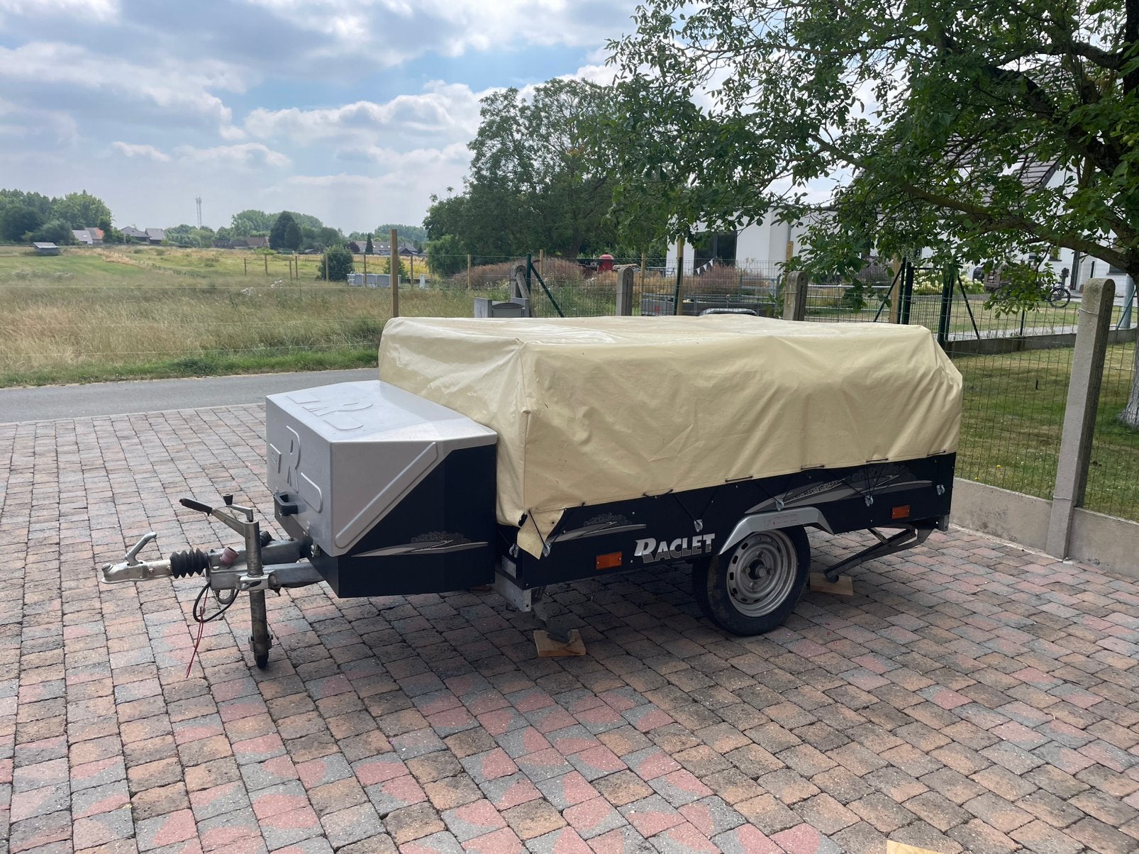 Vouwtent raclet pamplona junior, Caravans en Kamperen, Vouwwagens, Ophalen, Tot en met 5, Raclet