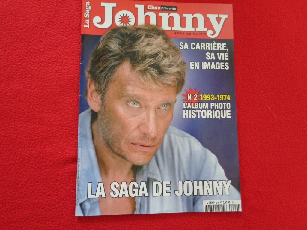 Livre Revue La saga de Johnny, Collections, Envoi, Neuf, Autres types