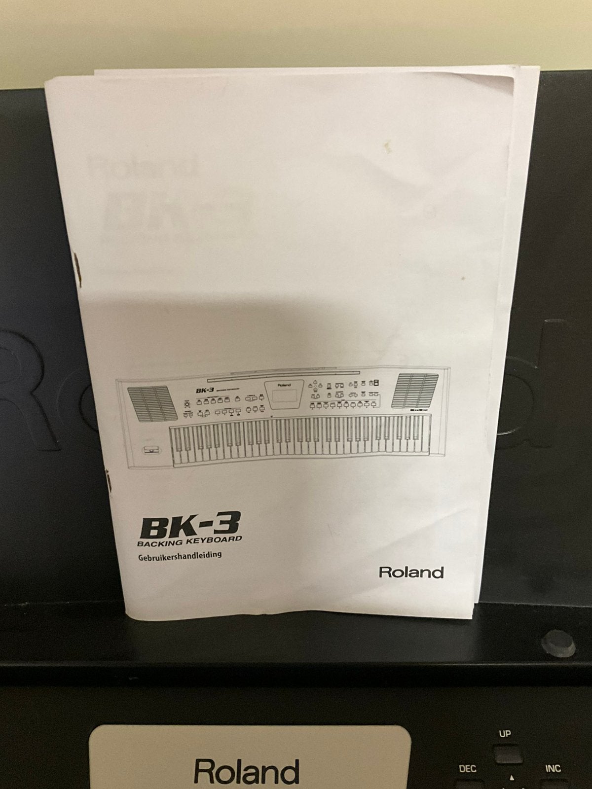 Roland bk-3 backing keyboard, Muziek en Instrumenten, Ophalen, Zo goed als nieuw, Roland
