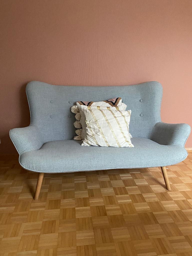 Elegante zetel, Huis en Inrichting, Ophalen, 100 tot 125 cm, Zo goed als nieuw, Stof