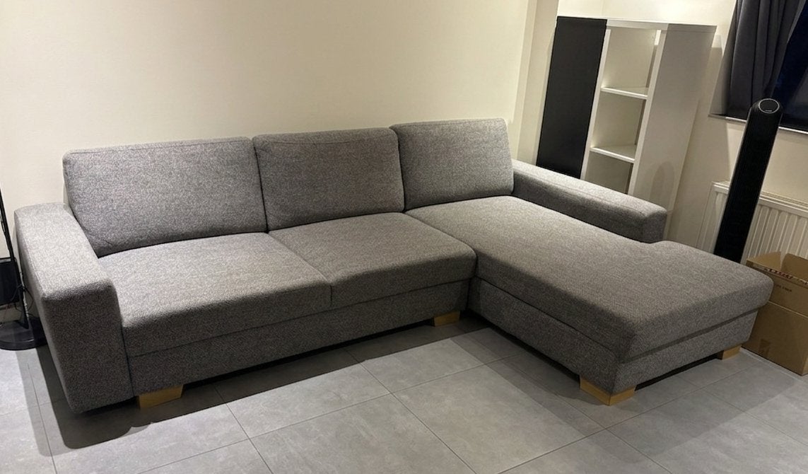 IKEA Sörvalen meridian hoekbank - Uitstekende staat, Ophalen, Zo goed als nieuw, Stof, Cosy
