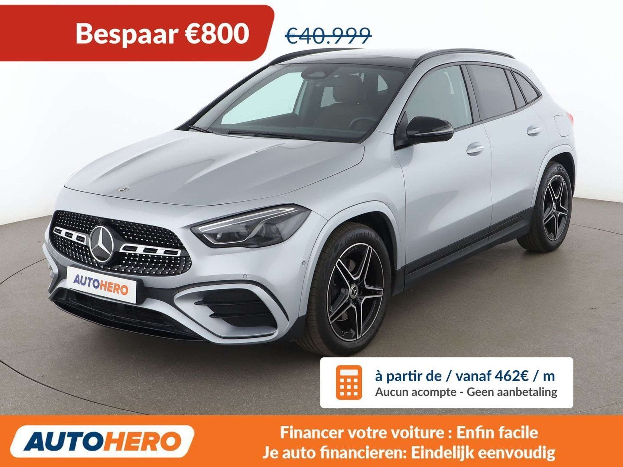 Mercedes-Benz GLA 180 GLA 180 d AMG Line (bj 2025), Auto's, Gebruikt, Zwart, 116 pk, 5 deurs