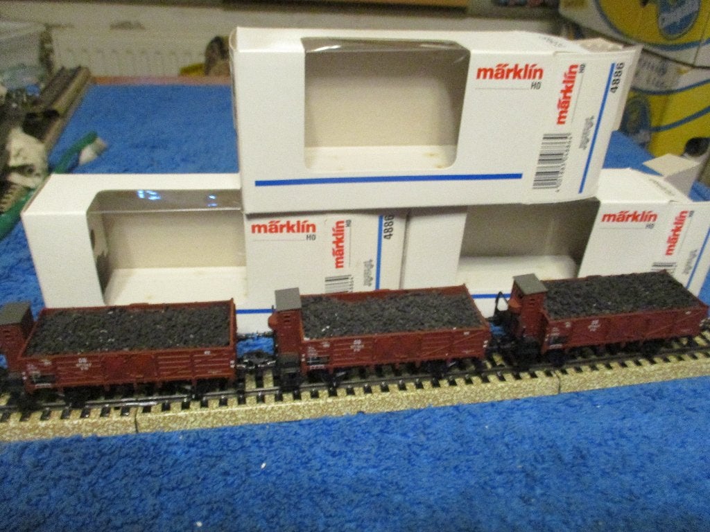 Marklin 3 wagons 4886, Ophalen of Verzenden, Nieuw, Wagon, Märklin