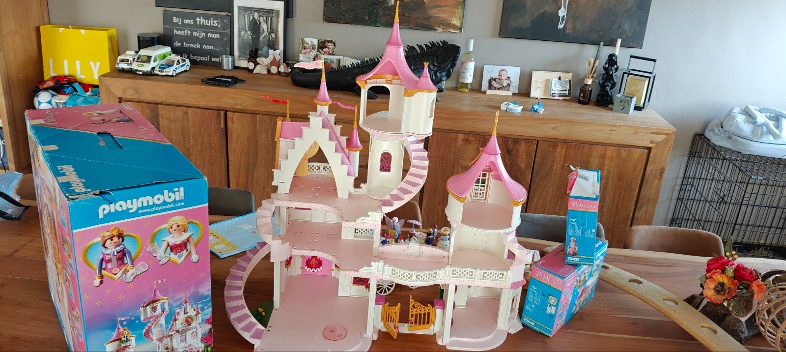 playmobil Grote prinsessen kasteel met dozen en extra s, Kinderen en Baby's, Ophalen of Verzenden
