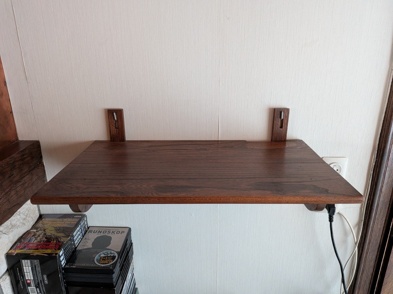 wandplank, Ophalen, Gebruikt