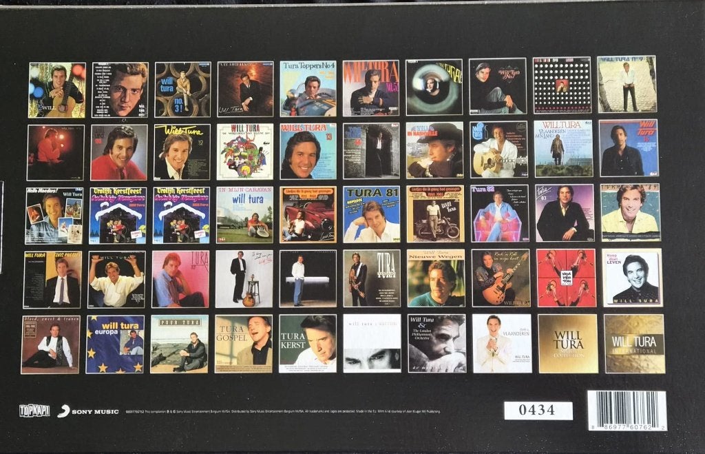 Will Tura Pianobox, Cd's en Dvd's, Boxset, Gesigneerd, Ophalen of Verzenden, Zo goed als nieuw