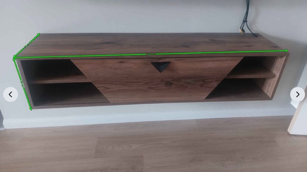 meuble TV, Maison & Meubles, 25 à 50 cm, Moins de 100 cm, Comme neuf, 100 à 150 cm