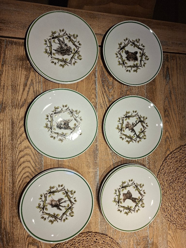 Porcelain , borden,  Winterling, Enlèvement