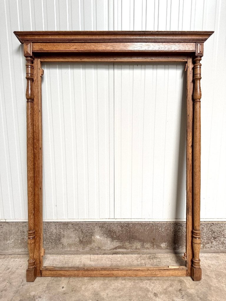 antieke SPIEGELLIJST of MENUBORD welkomstbord KRIJTBORD, Antiek en Kunst, Ophalen of Verzenden