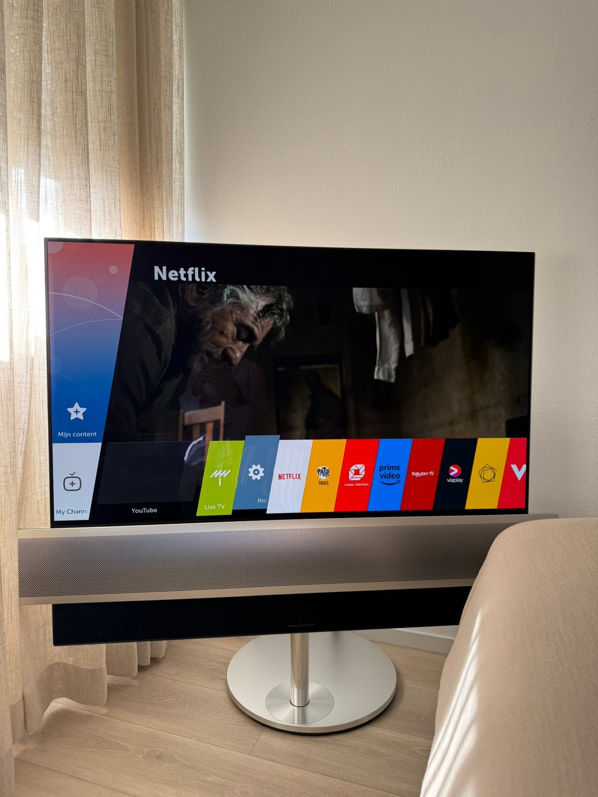 Téléviseur LED Beovision Eclipse 55 de B&O Bang&Olufsen, Enlèvement, Comme neuf, OLED, Smart TV