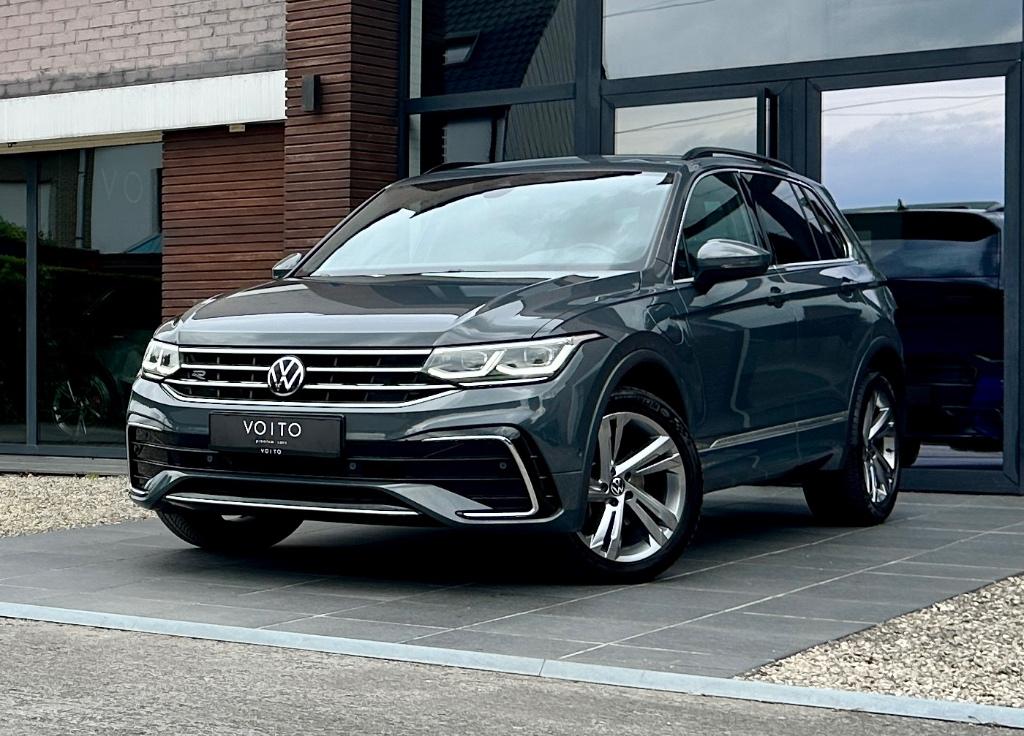 Volkswagen Tiguan eHybrid 1.4 R-Line DSG/CAM/ACC/NAVI/IQ LED, Auto's, Volkswagen, 1800 kg, Euro 6, 4 cilinders, Alcantara