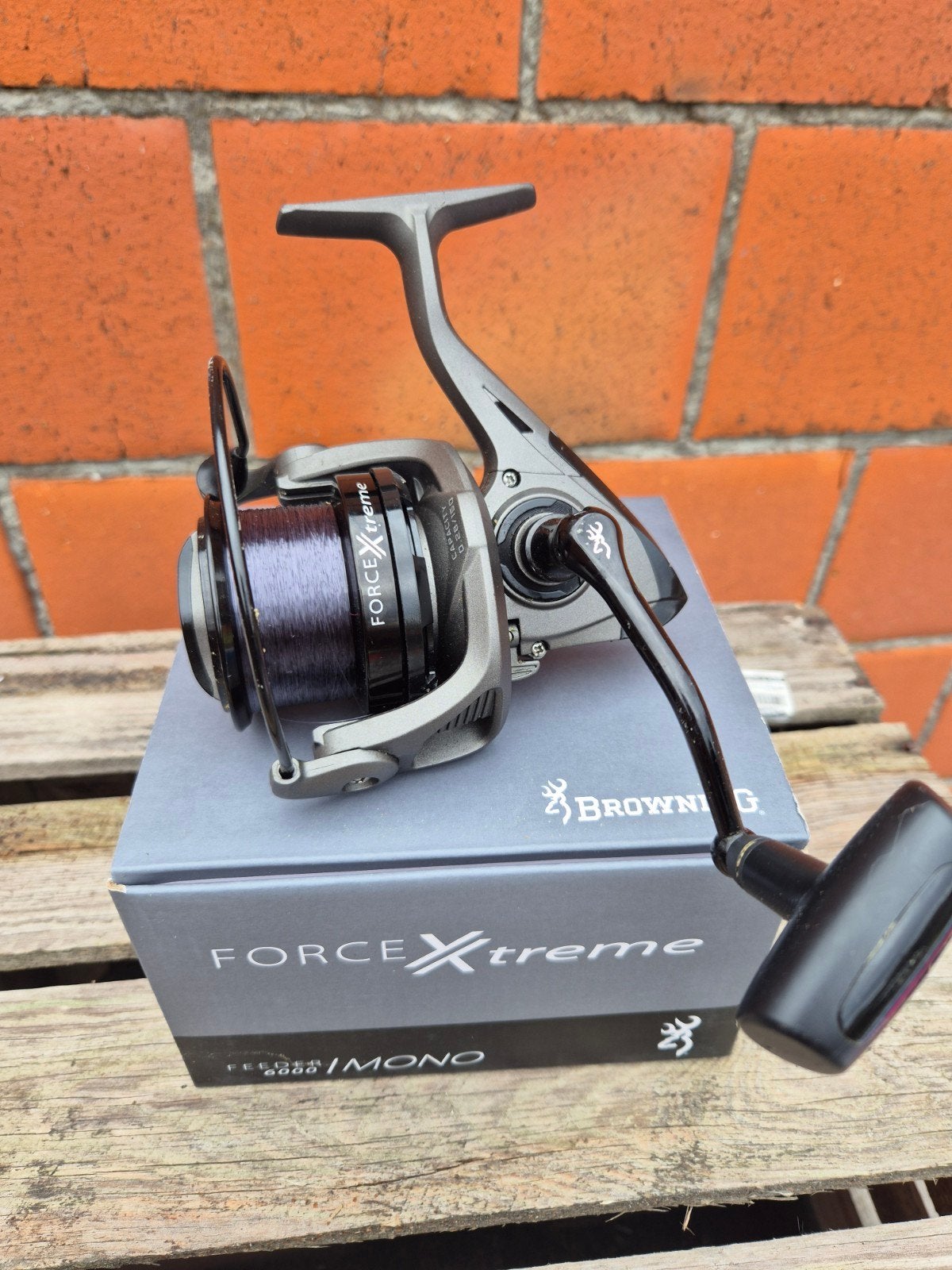 Browning force x treme 6000, Sports nautiques & Bateaux, Pêche à la ligne | Carpes, Enlèvement, Moulinet