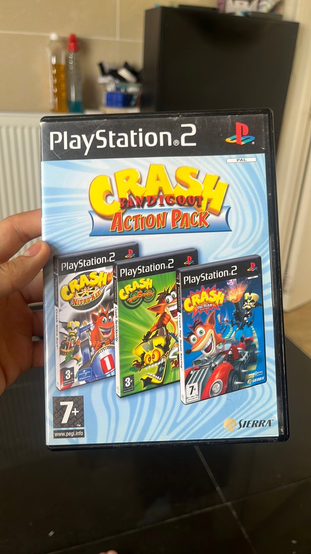 Crash bandicoot action pack, Consoles de jeu & Jeux vidéo, Enlèvement ou Envoi, Comme neuf