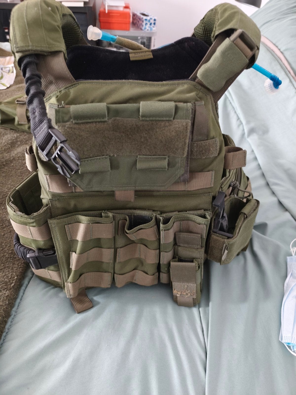 tactical vest warriar assault systems airsoft, Ophalen, Kleding of Schoenen