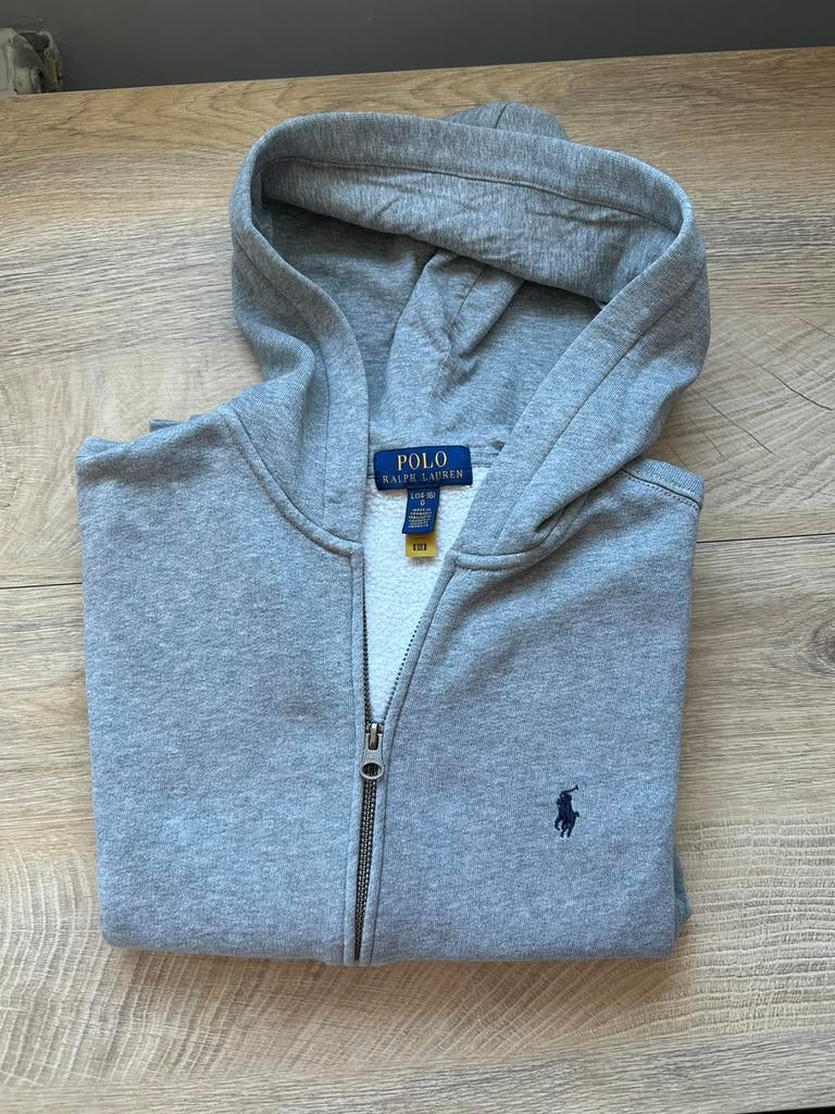 Ralph lauren vest/zipper, Ophalen of Verzenden, Zo goed als nieuw, Maat 46 (S) of kleiner, Grijs