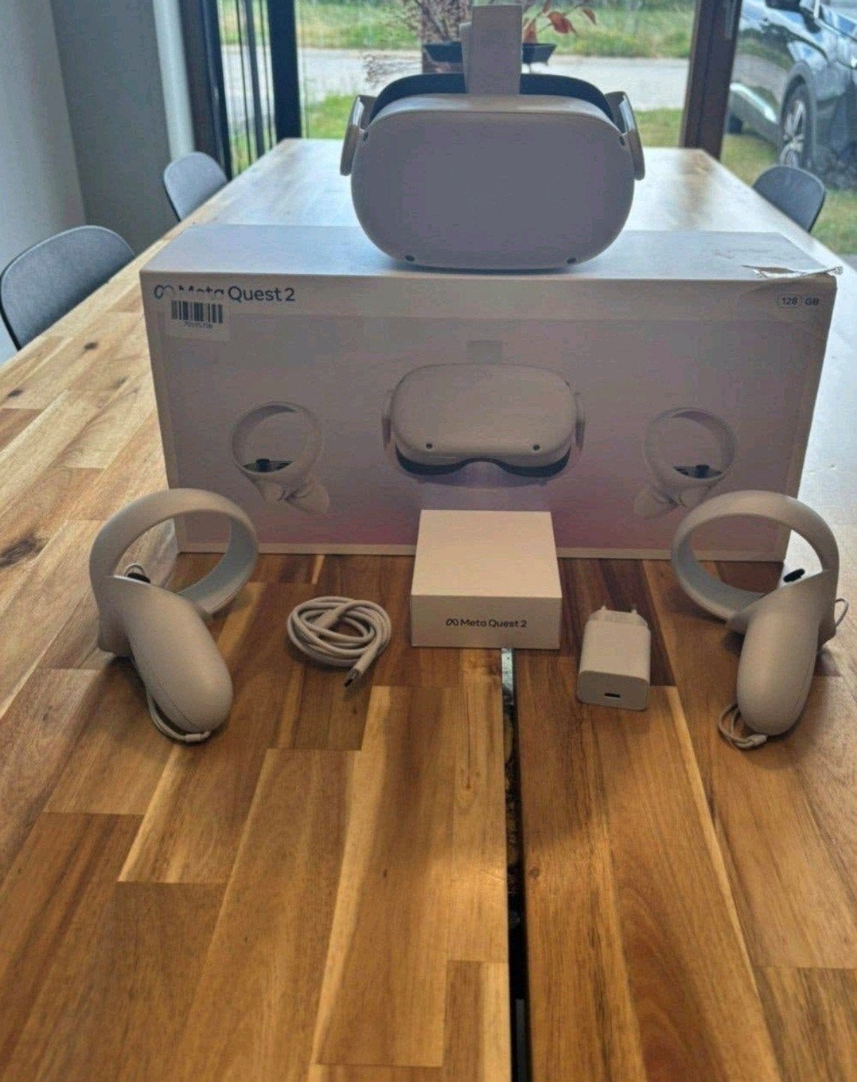 Meta Oculus Quest 2| 128GB, Games en Spelcomputers, Ophalen of Verzenden, Zo goed als nieuw, VR-bril, Overige platformen