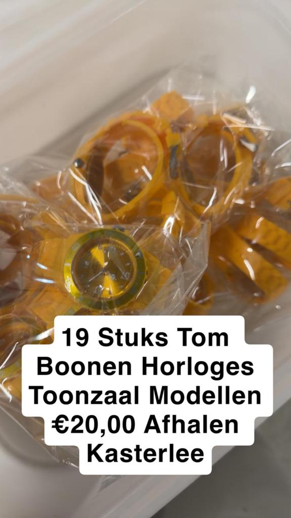Horloges Tom Boonen, Ophalen, Zo goed als nieuw