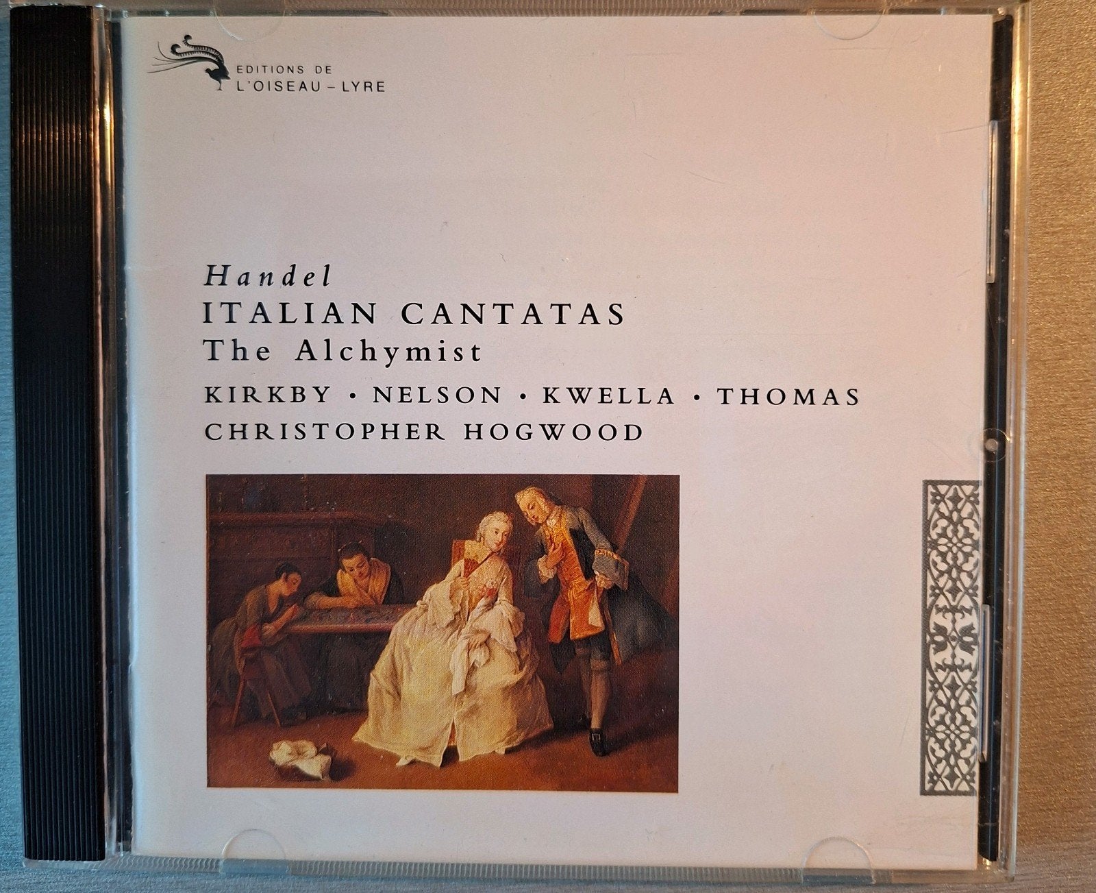CD. Commerce. Les cantates italiennes (L'oiseau - Lyre), Enlèvement ou Envoi