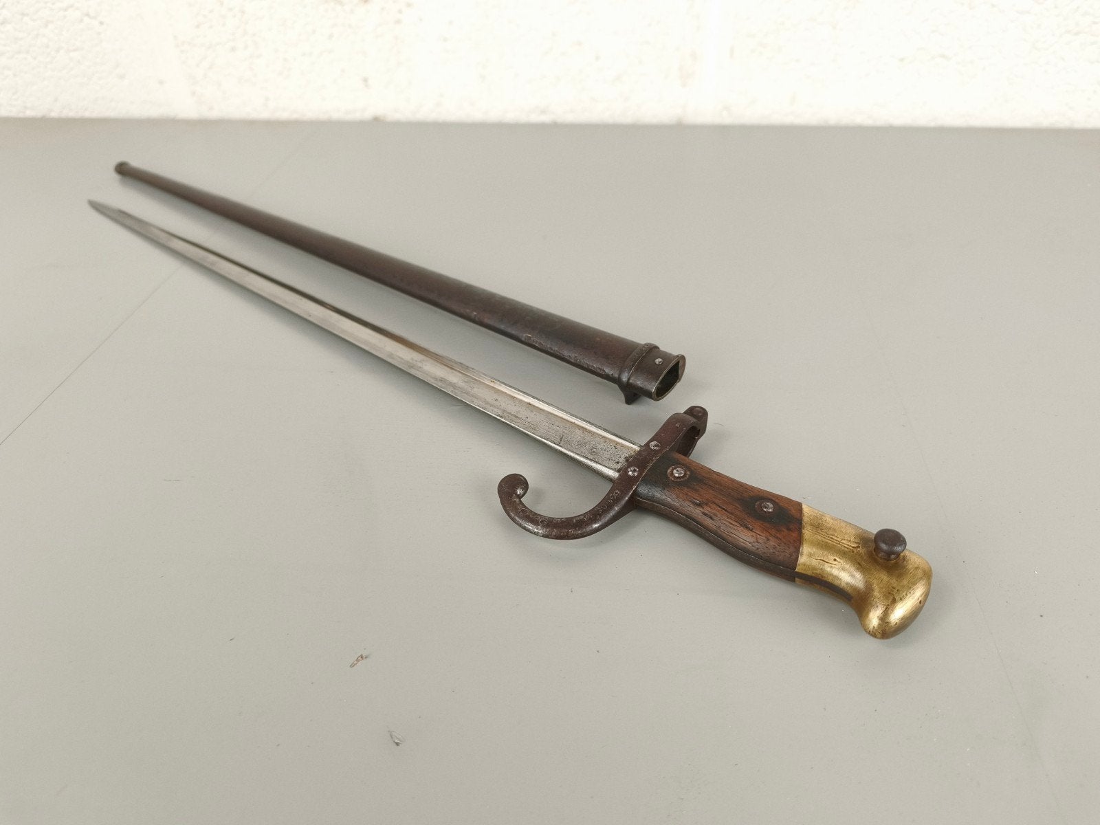 Nummergelijke M1874 Gras bajonet, Verzamelen, Ophalen of Verzenden, ., ., .