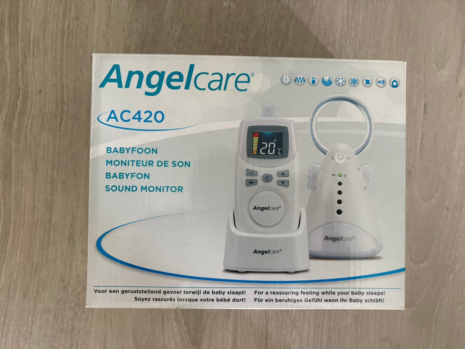 Angelcare babyfoon, Ophalen of Verzenden, Zo goed als nieuw