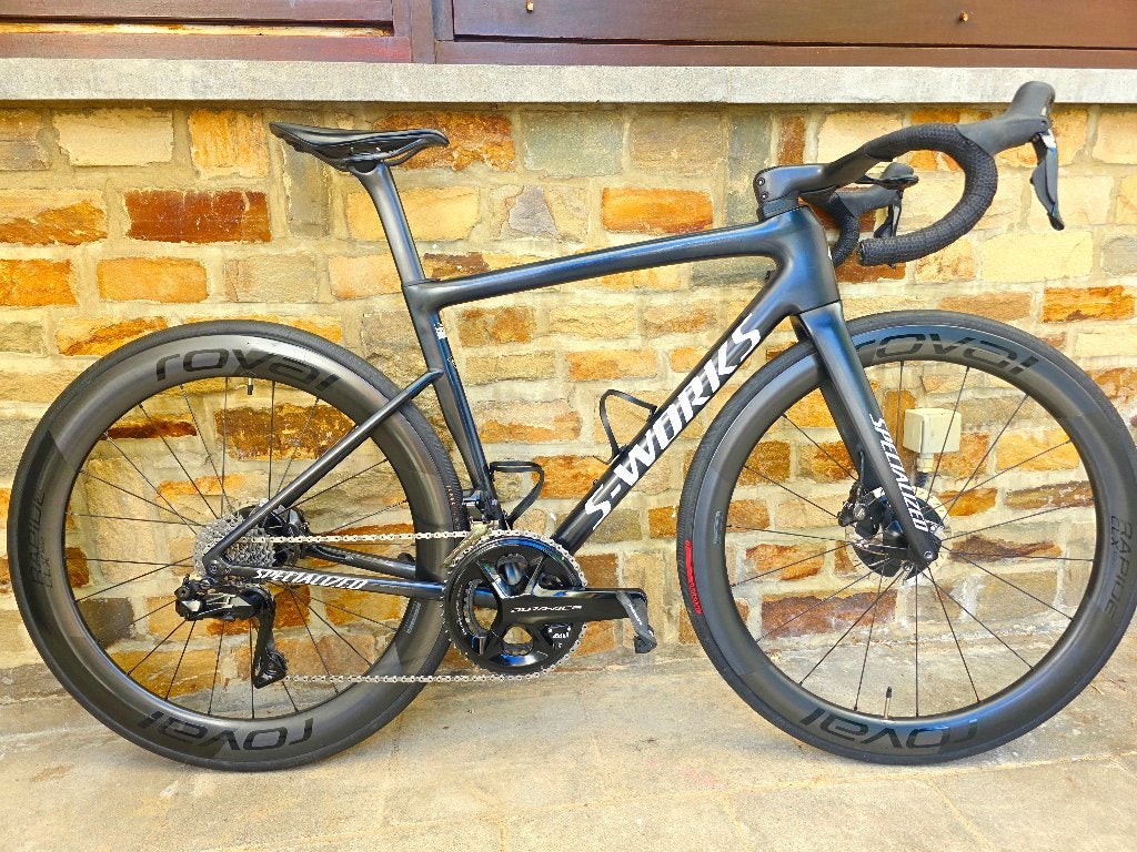 S-Works Tarmac SL8 Dura-Ace Di2 - Roval Rapide CLX II, Fietsen en Brommers, Ophalen, 28 inch, Carbon, Zo goed als nieuw