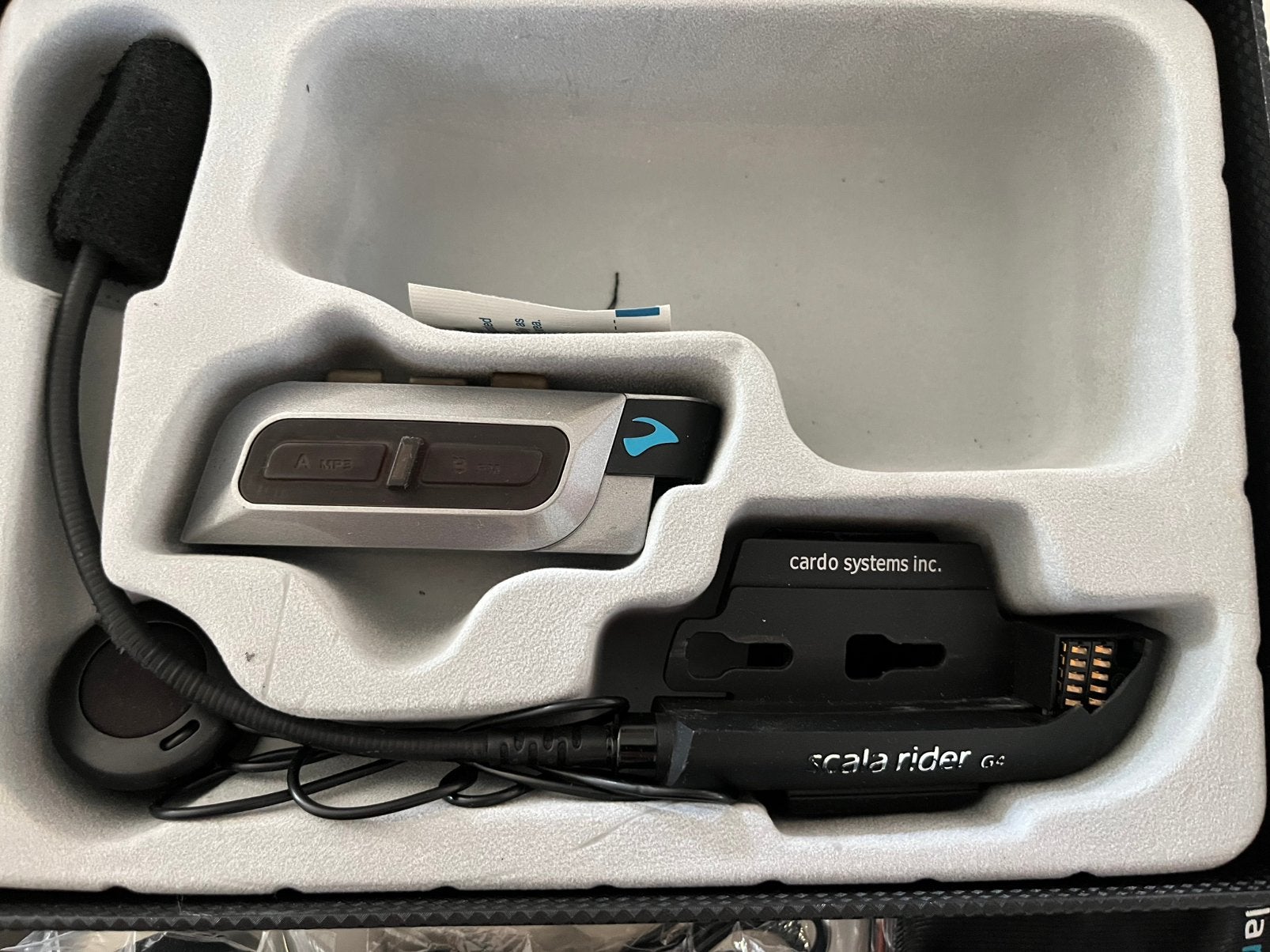 Cardo Scala rider G4 intercom moto, Motos, Envoi, Utilisé