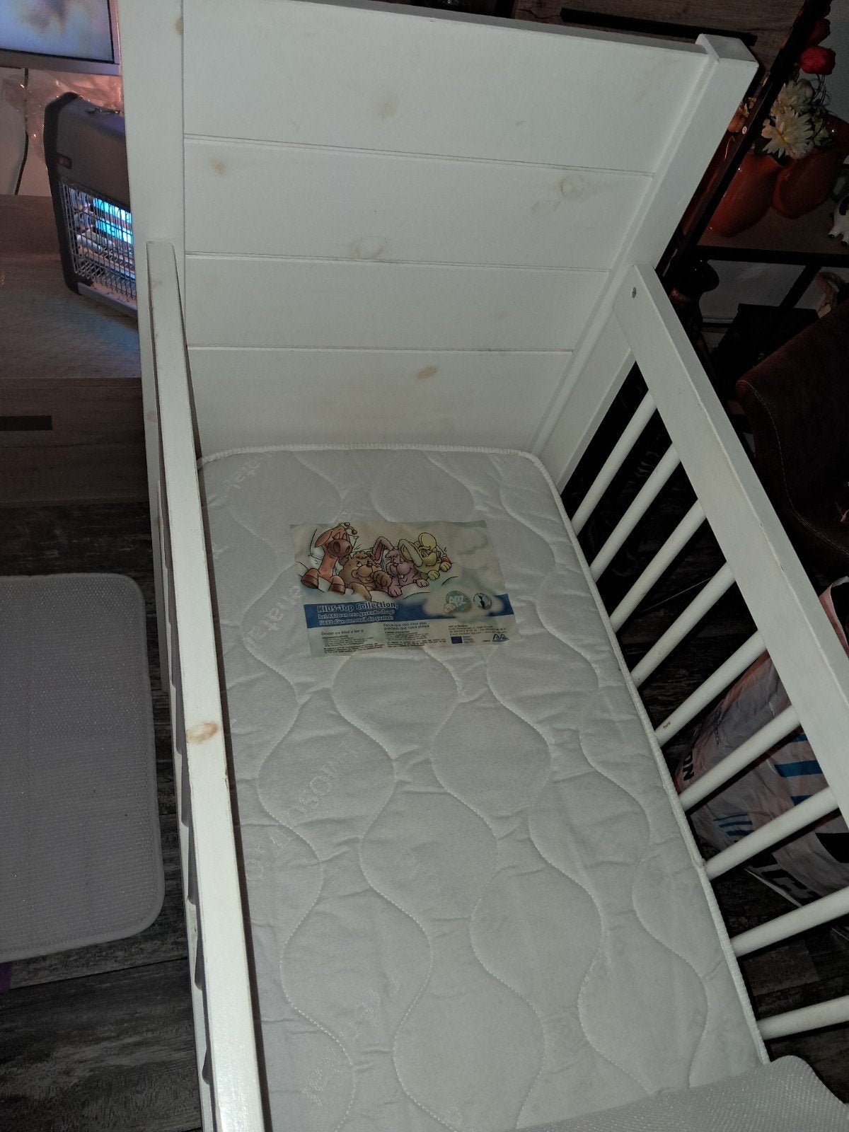 babybedje verstelbaar, Ophalen, Gebruikt, Minder dan 140 cm, Matras