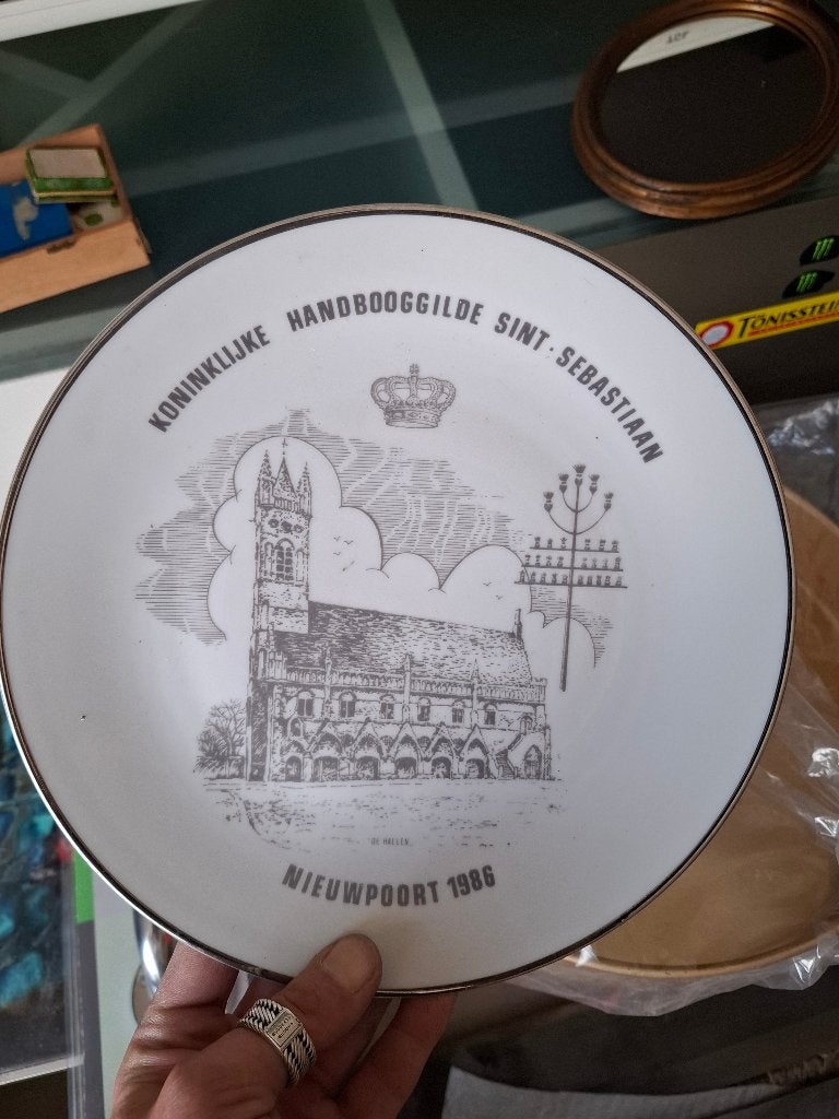 Decoratie bord, Antiek en Kunst, Ophalen of Verzenden