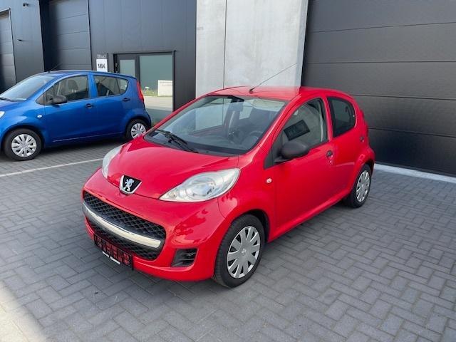 Peugeot 107 1.0i Petit Filou, 62855 KM, Keuring + Garantie, Autos, Peugeot, Rouge, Achat, 4 portes, Boîte manuelle