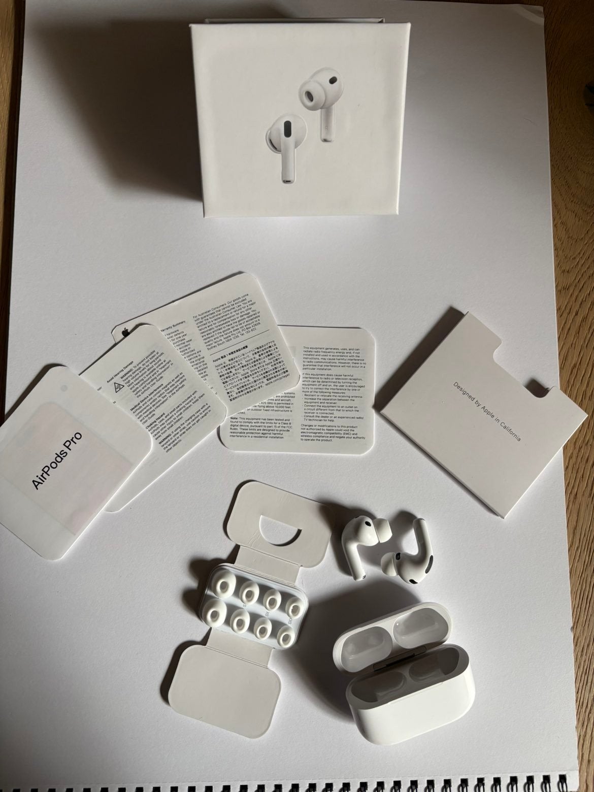 Apple AirPods Pro (3rd generation), TV, Hi-fi & Vidéo, Enlèvement ou Envoi, Blanc, Intra-auriculaire, Comme neuf