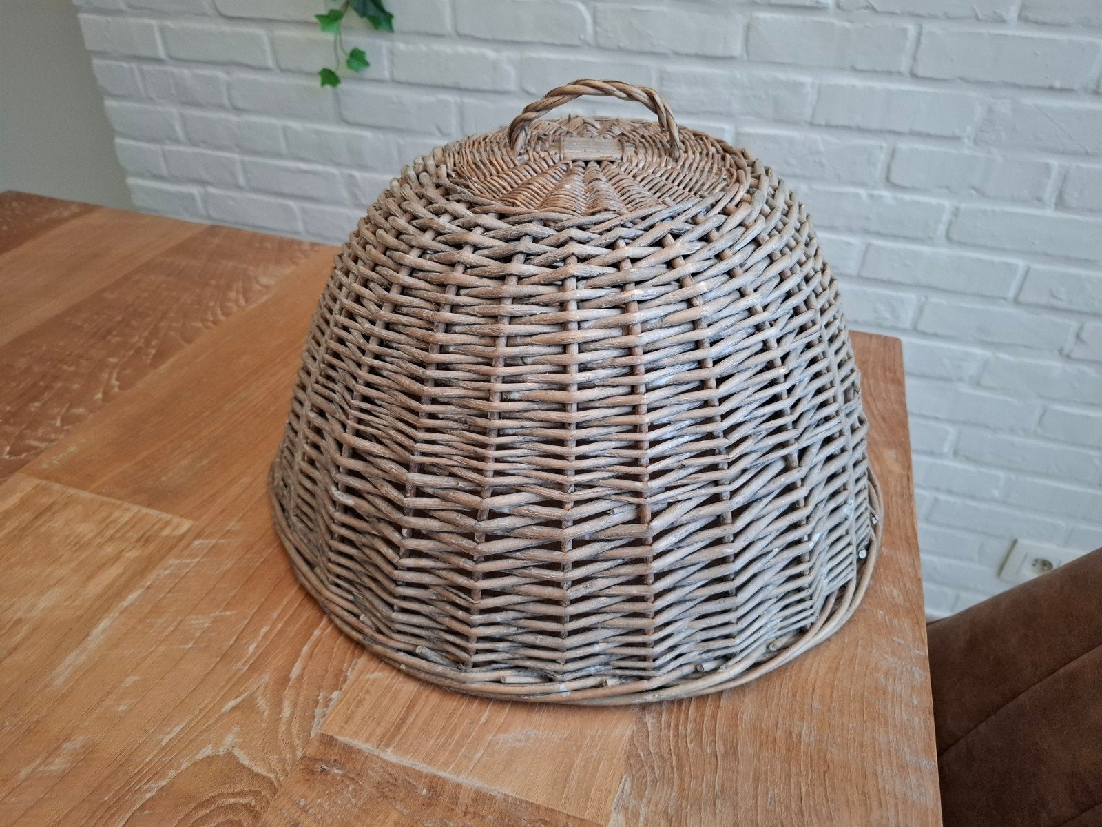 Rieten stolp, Ophalen