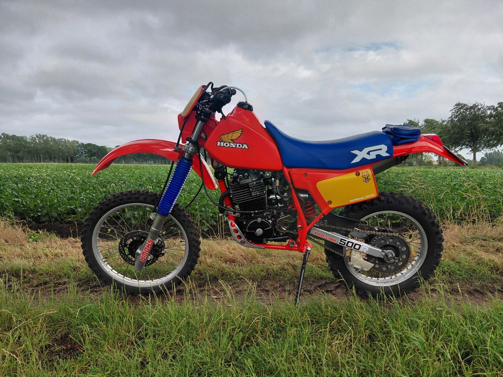 Honda xr500r 1983, Ophalen