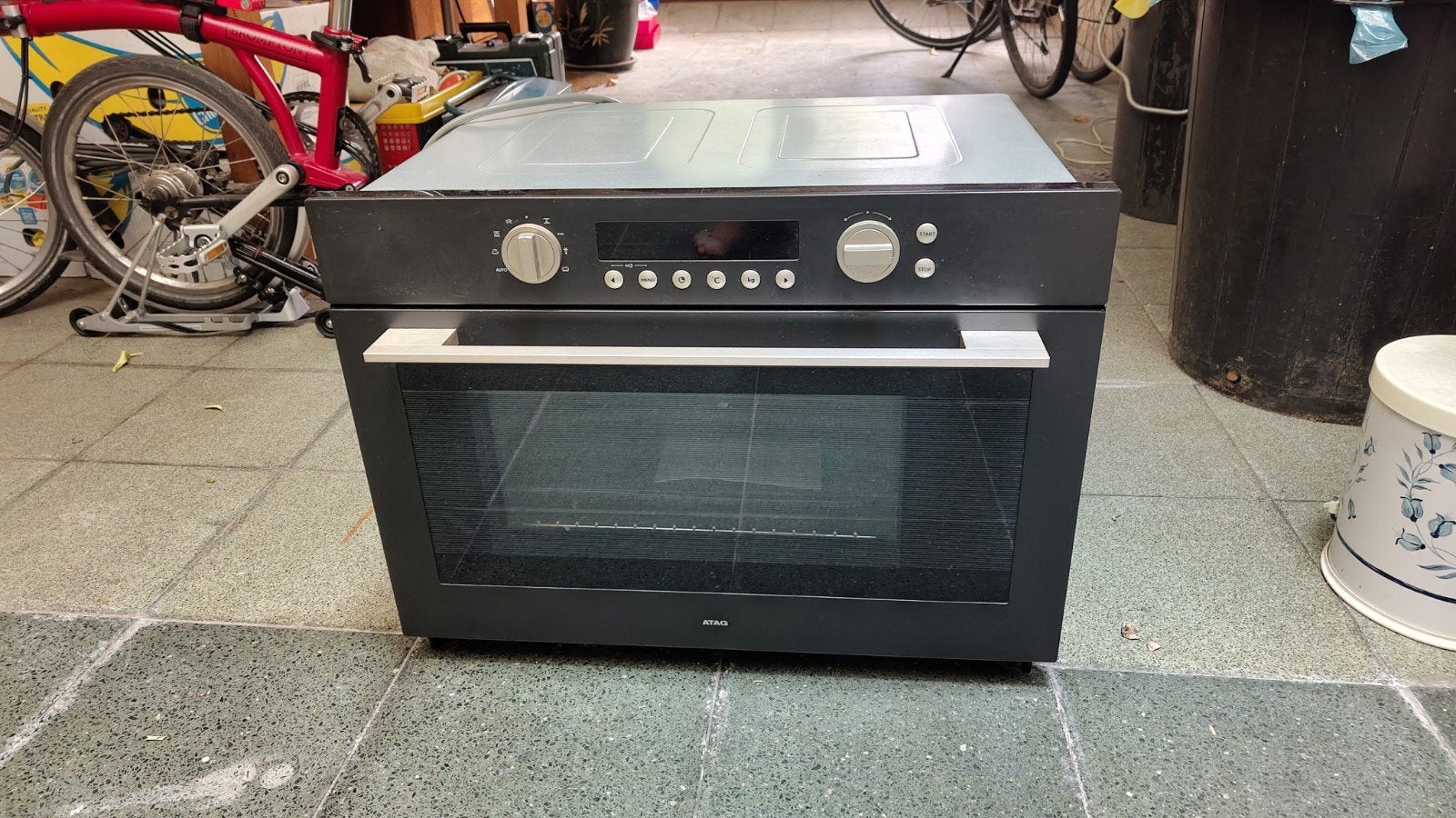 Atag stoom oven, Elektronische apparatuur, Ovens, Ophalen, 45 tot 50 cm, Hete lucht, Oven