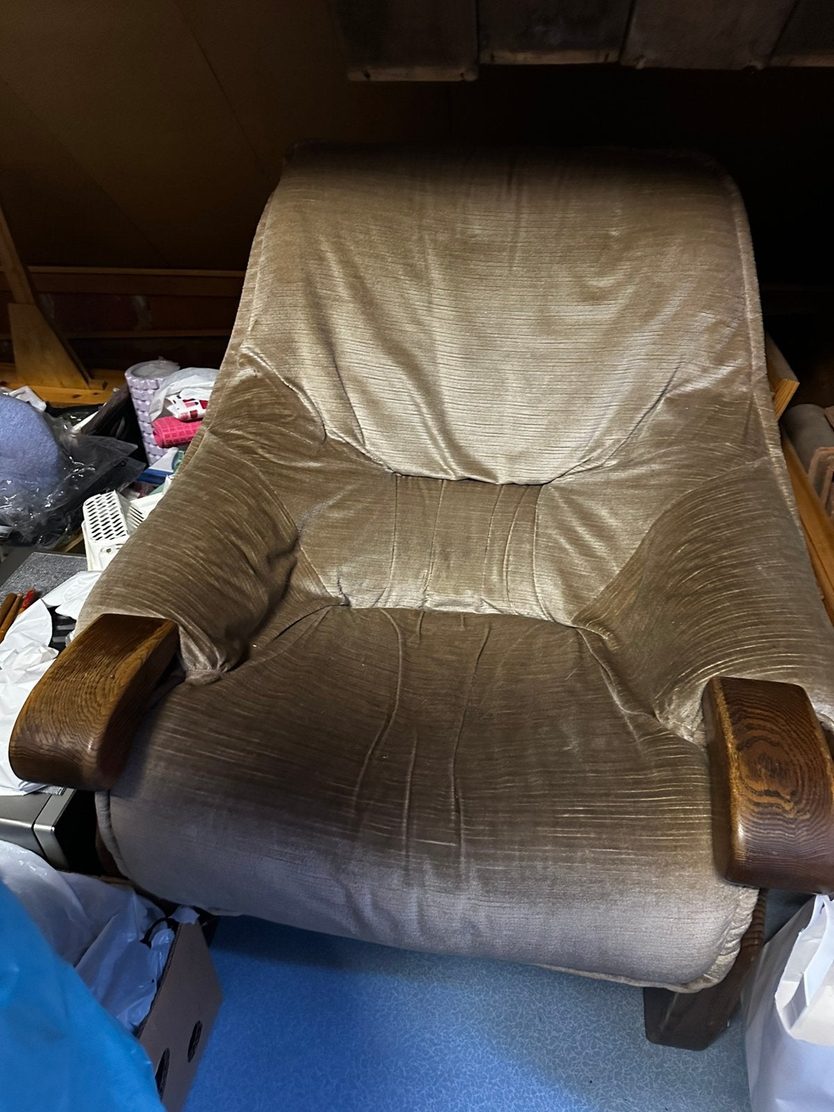 Zetel eenzit, Huis en Inrichting, Ophalen, Gebruikt, Eenpersoons, Minder dan 150 cm
