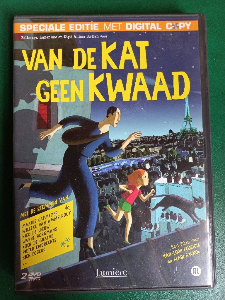 No harm from the cat (2010) 2 disc, Dessin animé, Tous les âges, Comme neuf, Européen