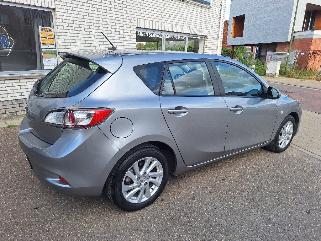 Mazda3 HATCH 1.6L 105 hp Active + auto AC + TT navi 5MT, Auto's, Euro 5, Mistlampen, Zwart, Bedrijf